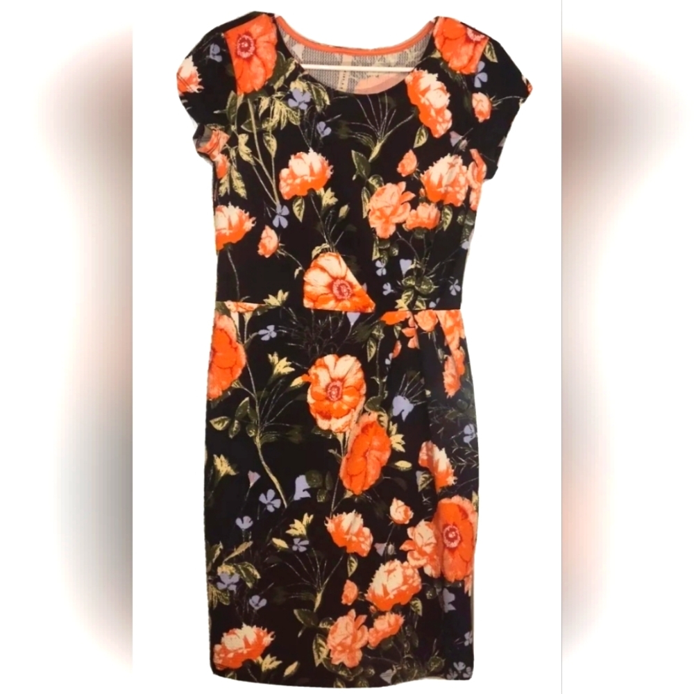 Gilli Women's Size Small Floral Cap Sleeve Dress